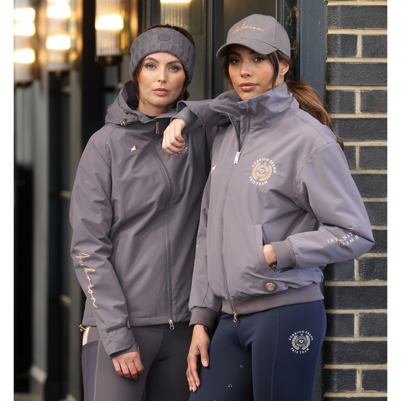 Aubrion Team Jacket - Grey-11